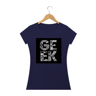 Nome do produtoCamiseta Feminina Geek