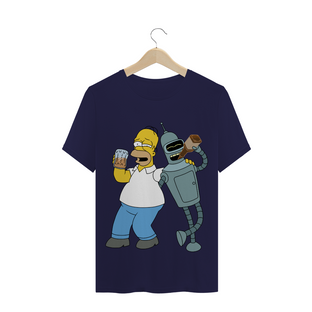 Nome do produtoT-SHIRT QUALITY HOMER & BENDER