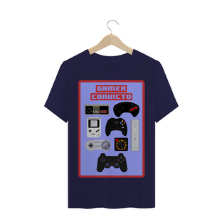 Nome do produtoCamiseta Gamer Convicto - Games