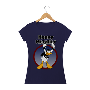 Nome do produtoBaby Look Donald Headbanger - Cômicas