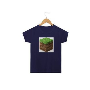 Nome do produtoCamiseta Infantil Minecraft (T-Shirt)
