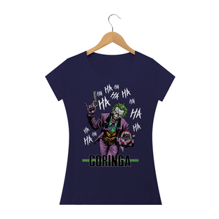 Nome do produtoCamiseta Baby Look Coringa - Heróis