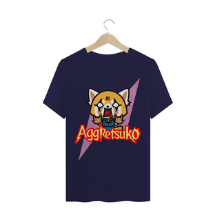 Nome do produtoCamiseta Aggretsuko Metal Rage - Cartoons/Animes