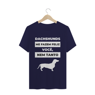 Nome do produtoCamiseta Masculina Frase Dachshund Esnobe