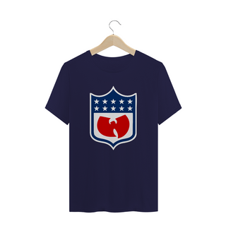 Nome do produtoT-Shirt Camiseta de Malha Quality WUTANG Logo Escudo America