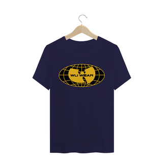 Camiseta de Malha Quality Wu Tang Clan Wu Wear Globo Amarelo