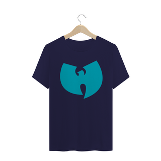 Nome do produtoCamiseta de Malha Wu Tang Clan Hip Hop PLUS SIZE Logo Tradicional Azul