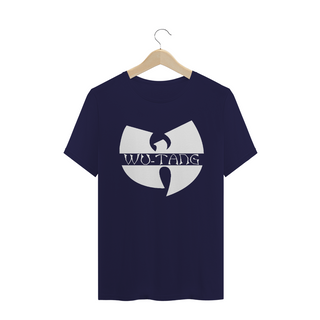 Nome do produtoCamiseta de Malha Wu Tang Clan Hip Hop PLUS SIZE Logo WU