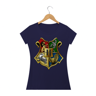 Nome do produtoCamiseta Baby Look HP Houses - Filmes/Séries TV