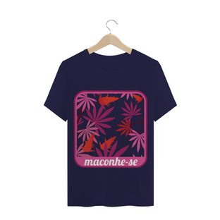 Nome do produtoT-Shirt Maconhe-se Rosa