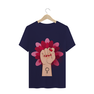 Nome do produtoT-Shirt Feminismo Flor