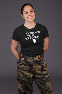 Nome do produtoCamiseta Exército de Jesus - (unissex)