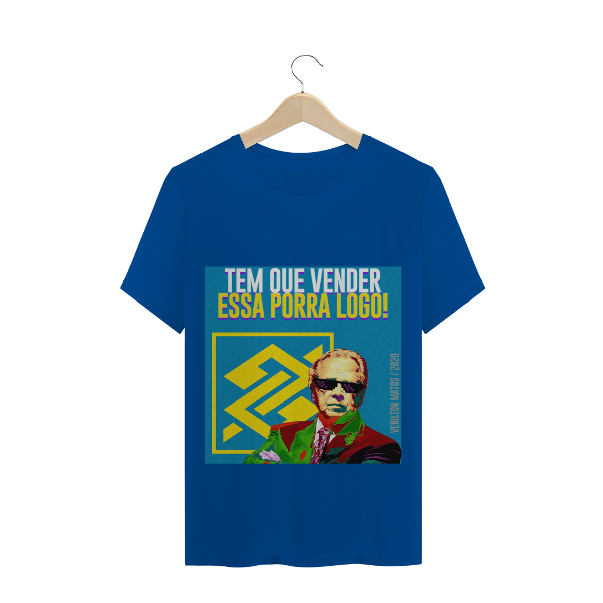 Nome do produto: Camiseta Tem Que Vender Logo