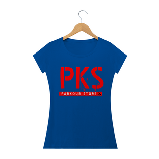 Nome do produtoCamisa Feminina Básica -  Logo PKS