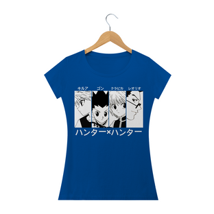 Nome do produtoCamisa Hunter x Hunter Versão Mangá(Feminina)