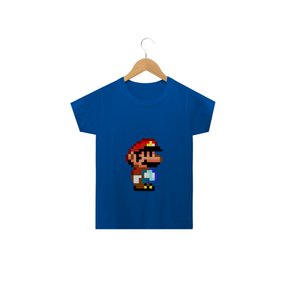 Camiseta Infantil Mario Pequeno