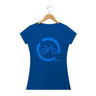 Nome do produtoCamiseta Baby Long (Basic) Bike Blue 