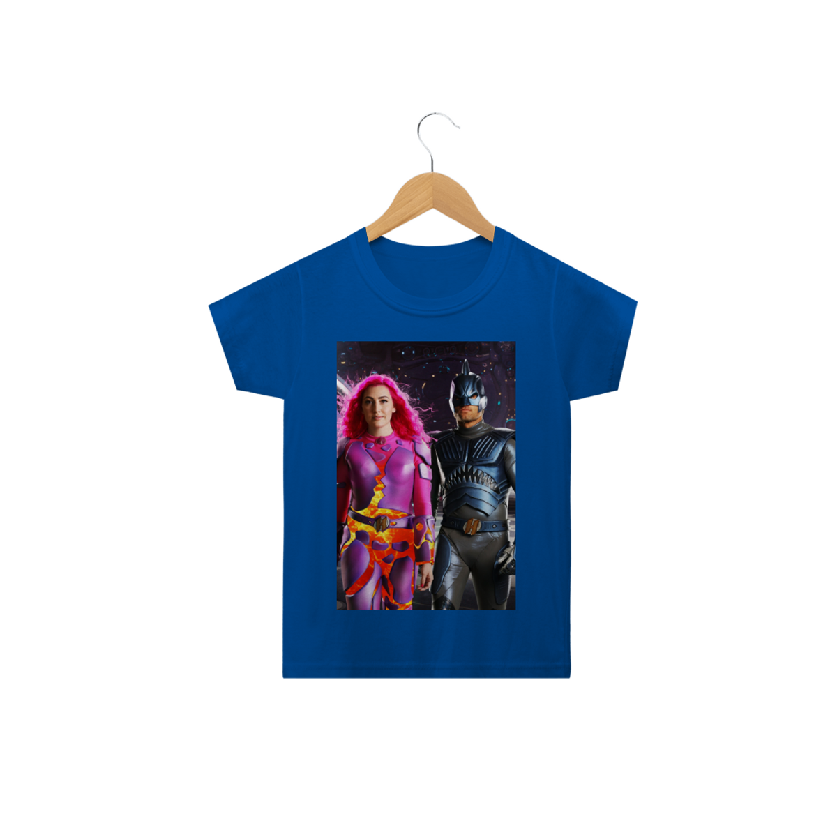 Nome do produto: Camiseta Sharkboy e Lavagirl