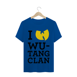 Nome do produtoCamiseta de Malha Quality Wu Tang Clan I Love WU Black