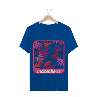 Nome do produtoT-Shirt Maconhe-se Rosa