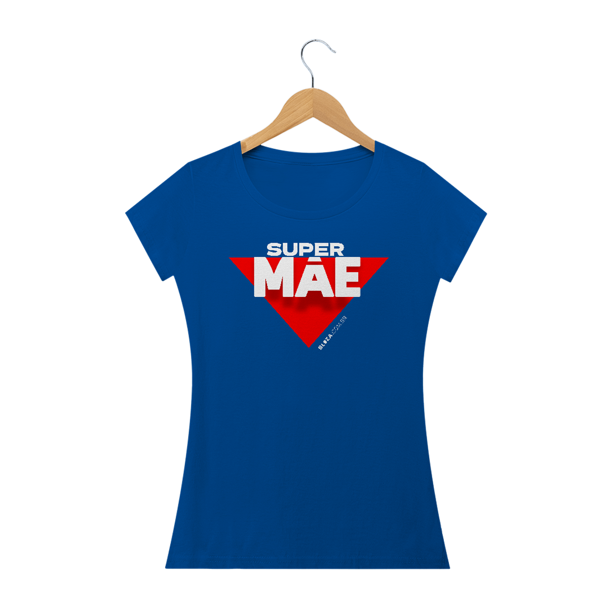 Nome do produtoSuperMãe, Camiseta Feminina, Bluza.com.br