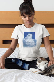 Nome do produtoCamiseta Gato Celeste - (unissex)