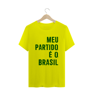Nome do produtoCamiseta Meu Partido é O Brasil