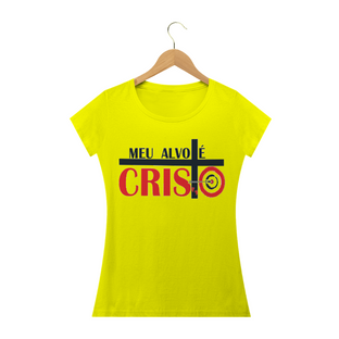 Nome do produtoCAMISETA - Feminina - Meu alvo é cristo