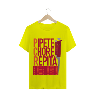 Nome do produtoCamiseta PCR: Pipete, Chore e Repita!