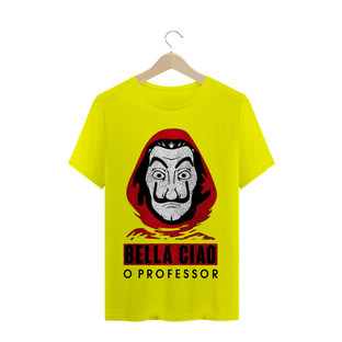 Nome do produtoCamiseta O Professor Bella Ciao (Branca)