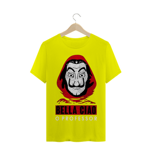 Nome do produtoCamiseta O Professor Bella Ciao (Preta)