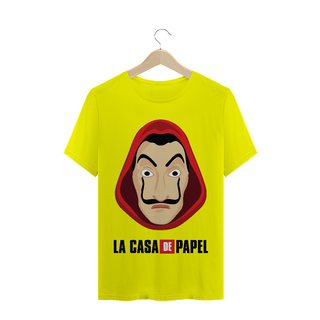 Nome do produtoCamiseta Básica La Casa de Papel