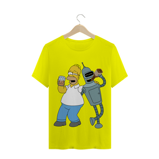 Nome do produtoT-SHIRT QUALITY HOMER & BENDER