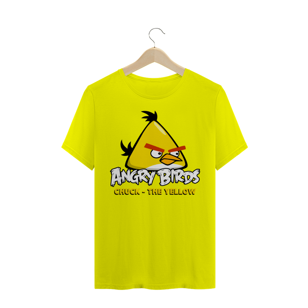 Nome do produto: Camiseta Angry Birds Yellow - Games