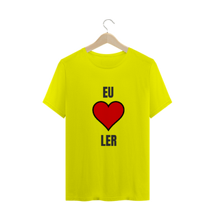 Nome do produtoCAMISETA T-SHIRT - EU AMO LER