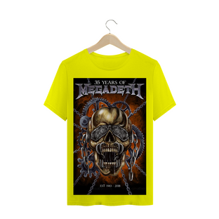 Nome do produtoCamiseta Megadeth 35 years