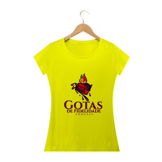 Nome do produtoCamiseta Feminina Gotas de Fidelidade