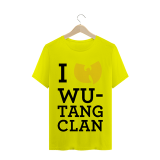 Nome do produtoCamiseta de Malha Quality Wu Tang Clan I Love WU Black