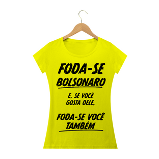 Nome do produtoBaby Long Foda-se Bolsonaro