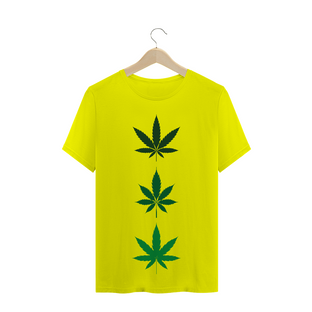 Nome do produtoT-Shirt 3 Folhas Verdes