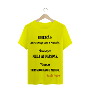 Nome do produtoT-Shirt Educação Paulo Freire