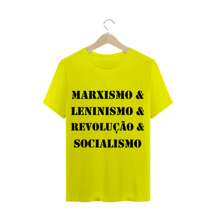 Nome do produtoT-Shirt Marxismo & Leninismo & Revolução & Socialismo