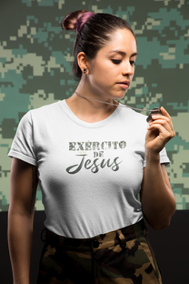 Nome do produtoCamiseta Exército de Jesus - (unissex)