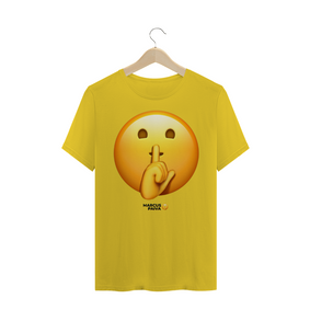 Camiseta Emoji Shhh masc..