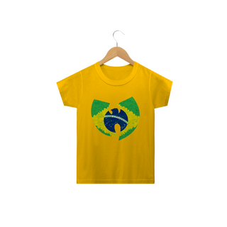 Nome do produtoCamiseta Infantil Wu Tang Clan Logo Brasil