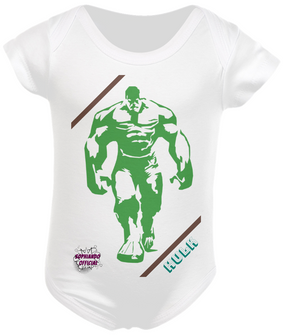Body Infantil Hulk