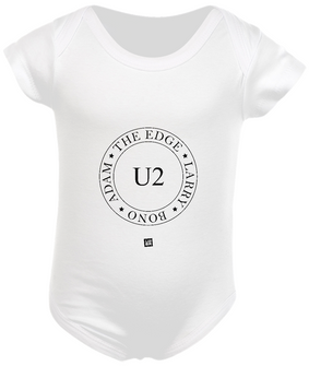 Nome do produto  Body Infantil U2 - Names #1