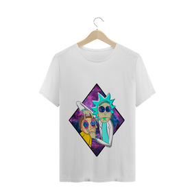 Camiseta Rick and Morty Galáxia