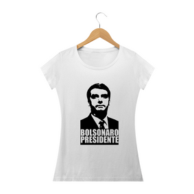 Camiseta Babylook Bolsonaro Presidente