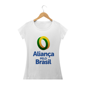 Camiseta Babylook Aliança Pelo Brasil